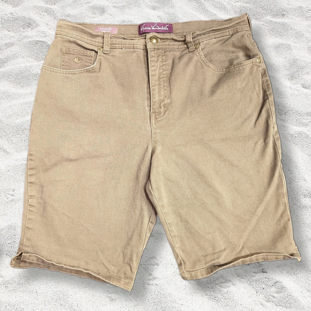 Gloria Vanderbilt Amanda Bermuda Jorts sz 12